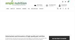 Desktop Screenshot of amplenutrition.com